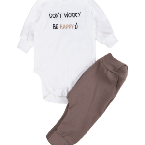 Ясельний комплект "Be Happy", Капучіно, 80 (1 рік)