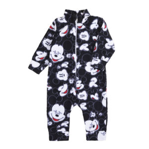 Ясельний флісовий ромпер "Ліам", Чорний, 74 (6-12 міс)