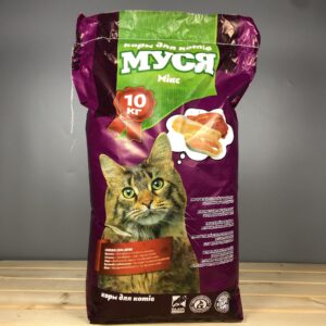 Сухий корм для котів Муся Мікс - 10 кг.