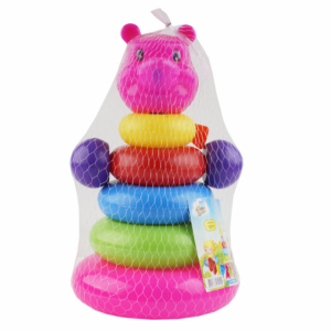 Розвиваюча пірамідка сортер "Ведмідь" 12019 пластикова