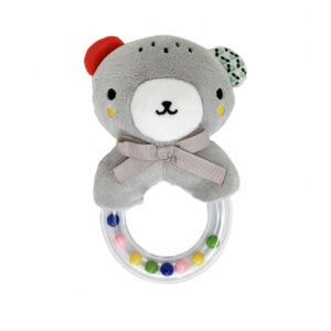 Іграшка-брязкальце слинопоглинаюча, Світло-сірий