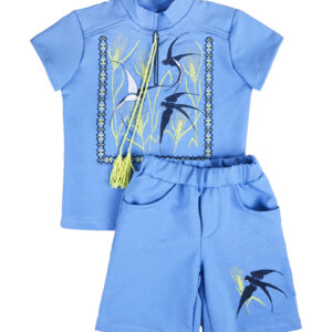 Комплект для хлопчиків "Назарій", Індіго, 116 (6 років)