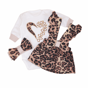 Комплект боді + сарафан "Меліса", Бежевий, 62 (3 міс)