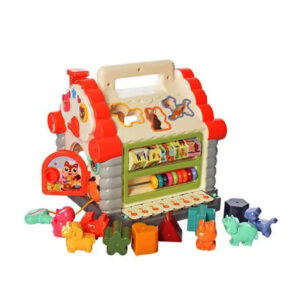 Дитячий ігровий центр"Теремок" 9196 з сортером і звуком Сірий