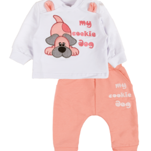 Комплект дитячий "Пряник", Персиковий, 68 (6 міс)