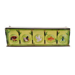 Настільна розвиваюча гра "Види тварин" Ubumblebees (ПСФ110) PSF110 комодик-сортер