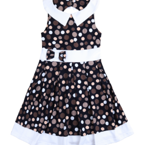 Сукня з відкритою спинкою "Модняшка", Чорний, 104 (4 роки)