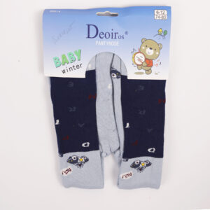 Колготки дитячі теплі , Блакитний, 12-18