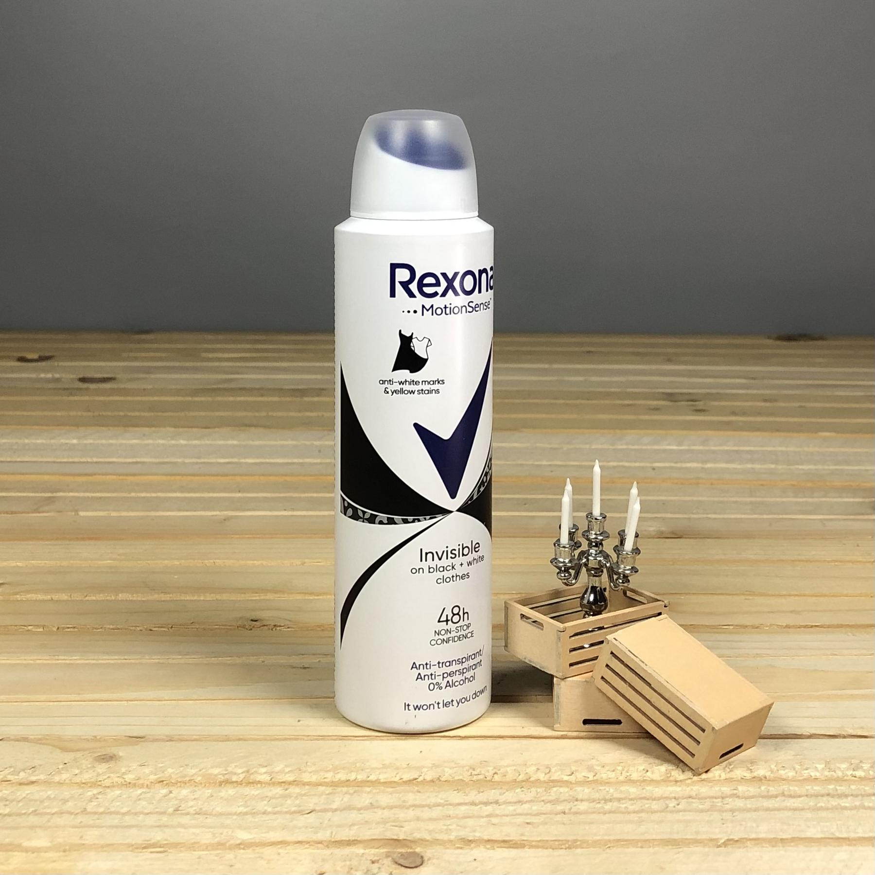 Антиперспірант-аерозоль Rexona Invisible - 150 мл.