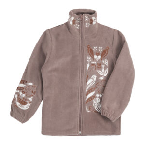 Флісова сорочка "Карпати" з вишивкою, Кемел, 116 (6 років)