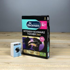 Серветки для прання чорної білизни Dr. Beckmann Intensiv-Schwarz Tücher 3in1 - 6 шт.