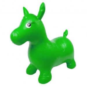 Дитячий стрибун-конячка MS0737 гумовий  Зелений
