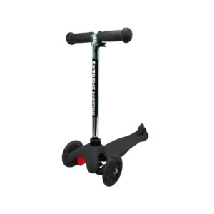 Самокат дитячий 3-х колісний SC20101 колеса, що світяться Чорний