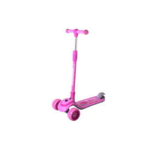 Дитячий самокат Bambi SC21013 з музикою та підсвіткою Рожевий