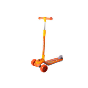 Дитячий самокат Bambi SC21013 з музикою та підсвіткою Помаранчевий