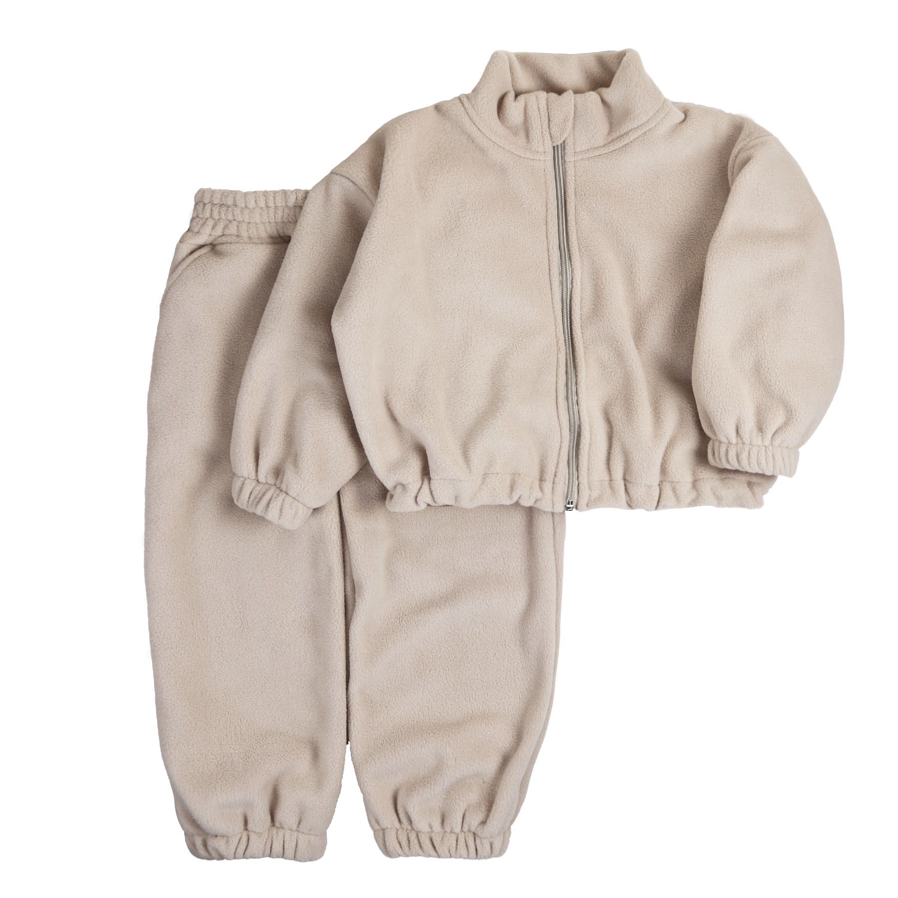 Флісовий дитячий спортивний костюм "К-104", Бежевий, 98 (3 роки)