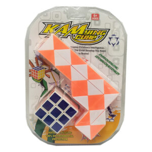 Кубик зі змійкою T1157-3 в блістері Помаранчевий