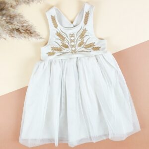 Сарафан з фатином дитячий "Купава", Крем-брюле, 92 (2 роки)