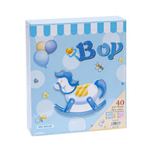 Фотоальбом дитячий 9371 А5 на 40 фотографій 13х18 см Блакитний