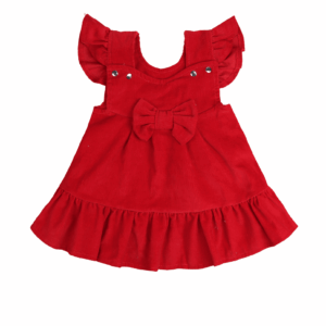 Вельветовий сарафан "Ліана", Червоний, 116 (6 років)