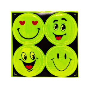 Наклейка світловідбиваюча "Смайл" 133SP 4 штуки Вид-6
