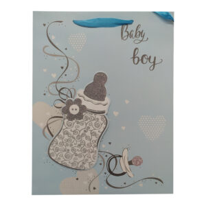 Подарунковий пакет 2369L, 40 х 30 х 0,1 Синій