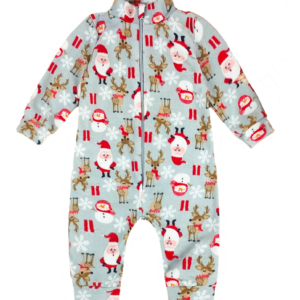 Ясельний флісовий ромпер "Ліам", Сірий, 74 (6-12 міс)