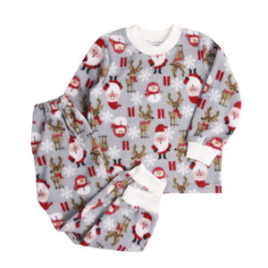 Дитяча флісова піжама, Сірий, 104 (4 роки)