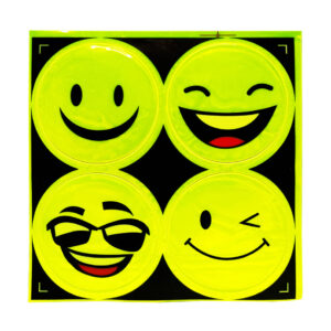 Наклейка світловідбиваюча "Смайл" 133SP 4 штуки Вид-8