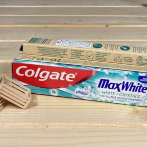 Зубна паста + Щітка Colgate Max White Crystals відбілююча - 100 мл.