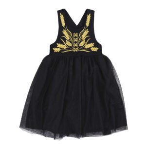 Сарафан з фатином дитячий "Купава", Чорний, 92 (2 роки)
