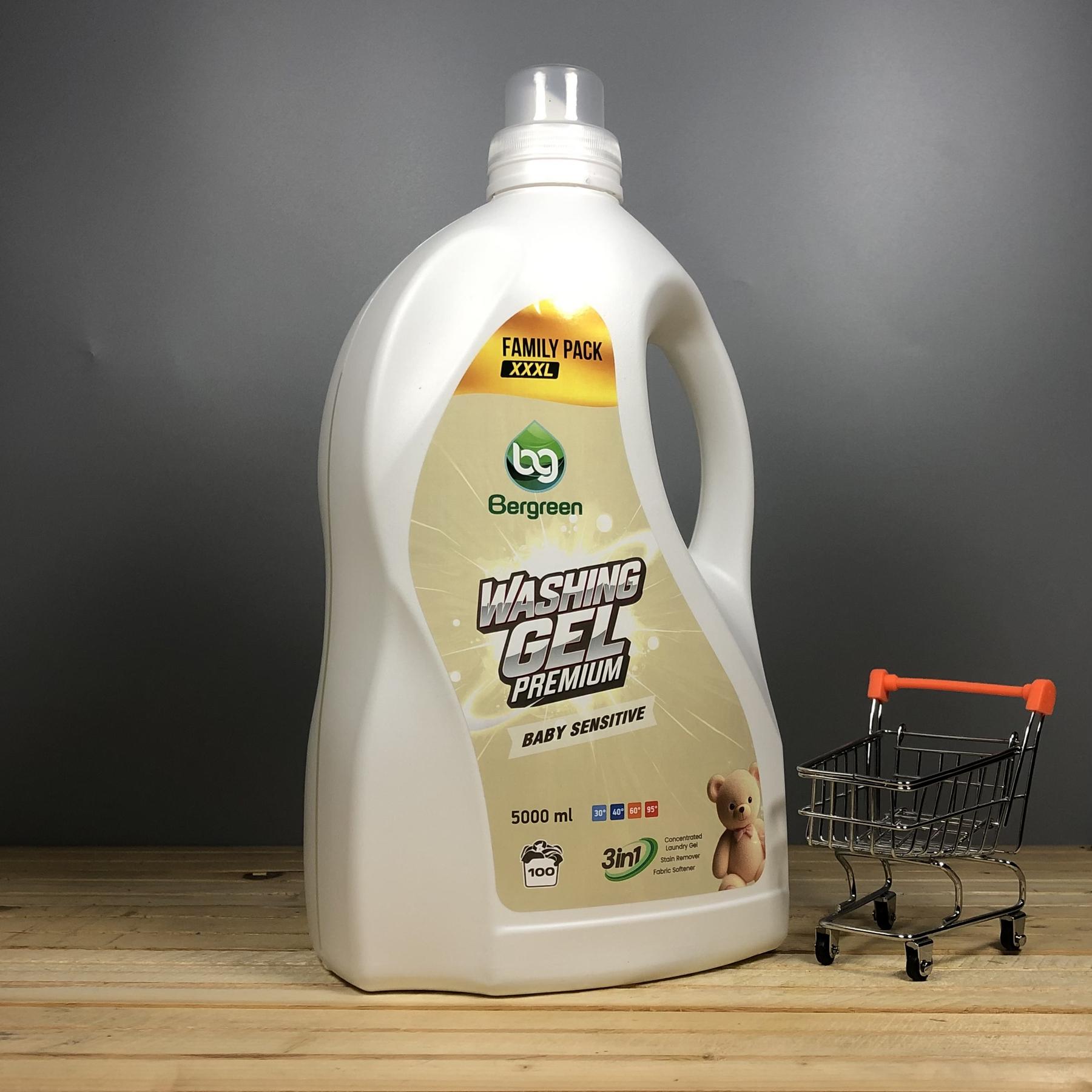Гель для прання Bergeen Premium Baby Sensetive - 5 л.