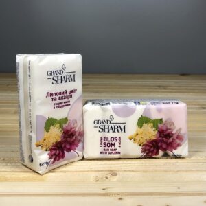 Мило тверде Grand Шарм Липовий цвіт та Акація - 5*70 г.