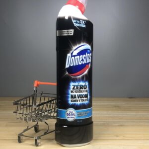 Гель для чищення унітазу Domestos Zero WC Gel Blue - 750 мл.