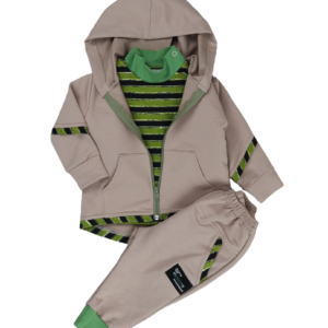 Комплект трійка ясельний "Brand", Зелений, 80 (1 рік)