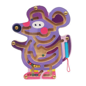 Дерев'яна магнітна іграшка Лабіринт MD 1792-1 Мишка