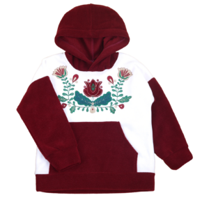 Дитяче комбіноване худі "Alex", Бордовий, 104 (4 роки)