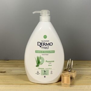 Рідке крем мило з дозатором DermoMed Aloe - 1 л.