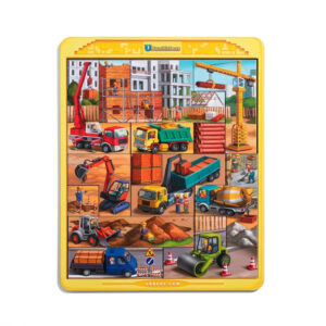 Дерев'яний тетріс великий "Будівельний майданчик" (ПСД127) PSD127