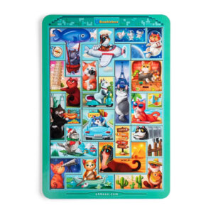 Дерев'яний сортер "Тетріс великий - Котики" (ПСД125) PSD125