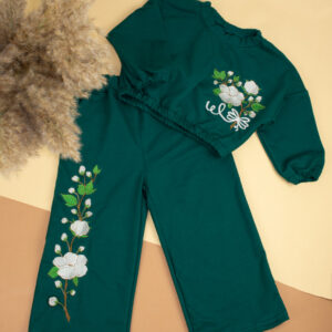 Комплект для дівчаток "Марлена", Ізумрудний, 134 (9 років)