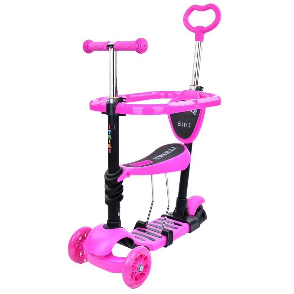 Самокат дитячий 3-х колісний 5 в 1 JR3-103-P, до 25 кг