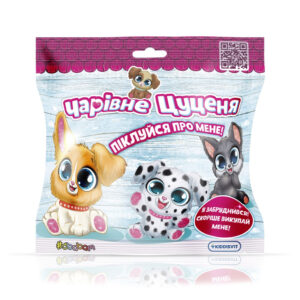 М’яка колекційна іграшка-сюрприз "Чарівне цуценя" #sbabam 51/CN22 іграшка 15 см