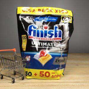 Капсули для посудомийної машини Finish Ultimate All in 1 Lemon - 100 шт.