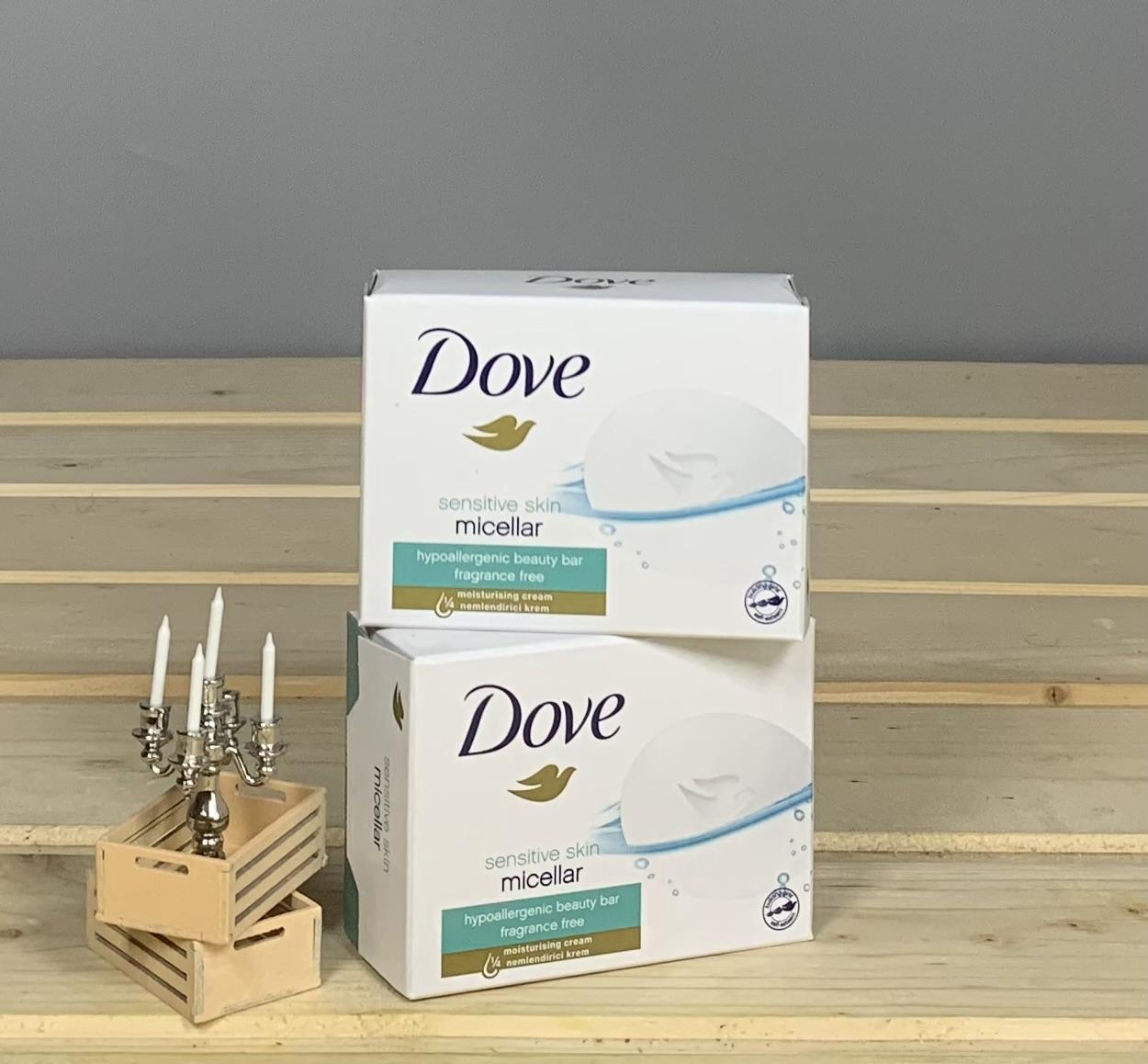 Крем-мило для чутливої шкіри Dove Micellar - 90 гр.