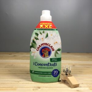 Парфюмований ополіскувач для білизни Chanteclair Concentrati Muschio Bianco - 1.4 л. 70 циклів прання.