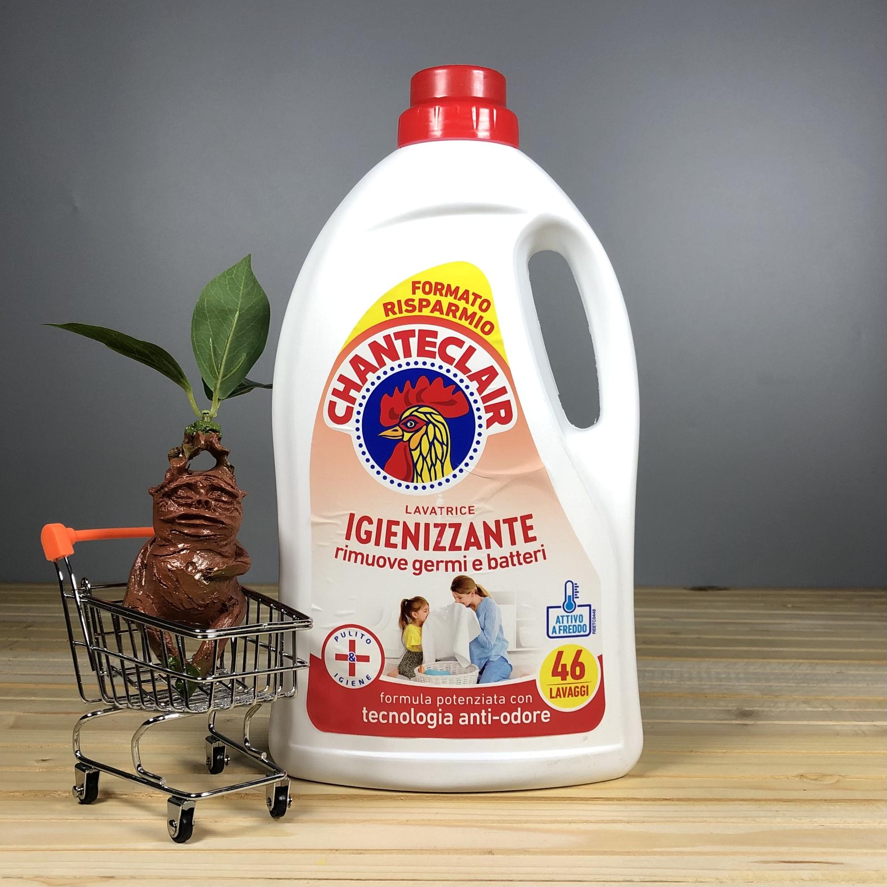 Гель для прання з дезінфікуючим ефектом Chanteclair Lavatrice Igienizzante 46 прань - 2.07 л.