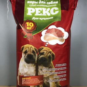 Сухий корм для цуценят Рекс - 10 кг.