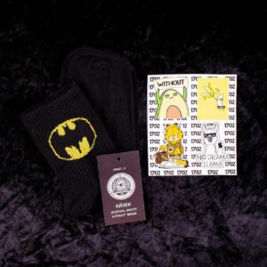 Шкарпетки Without Бэтмен Logo 36-44 Black