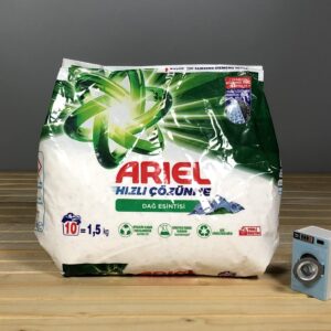 Сипучий порошок для прання Ariel Гірська Свіжість Універсал - 1.5 кг.